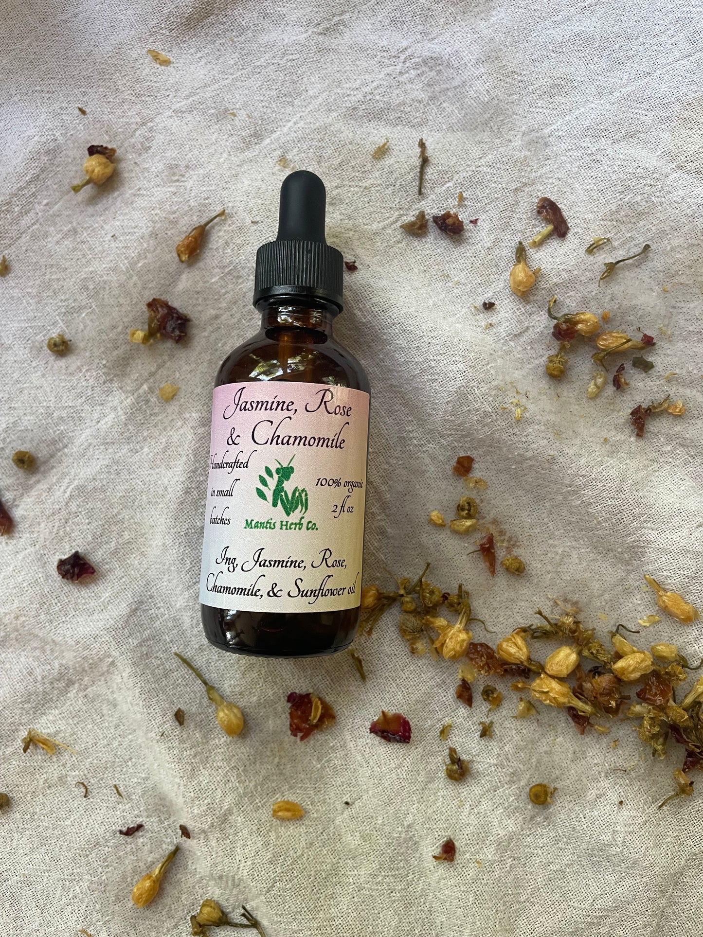 Jasmine, Rose & Chamomile oil