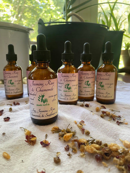 Jasmine, Rose & Chamomile oil