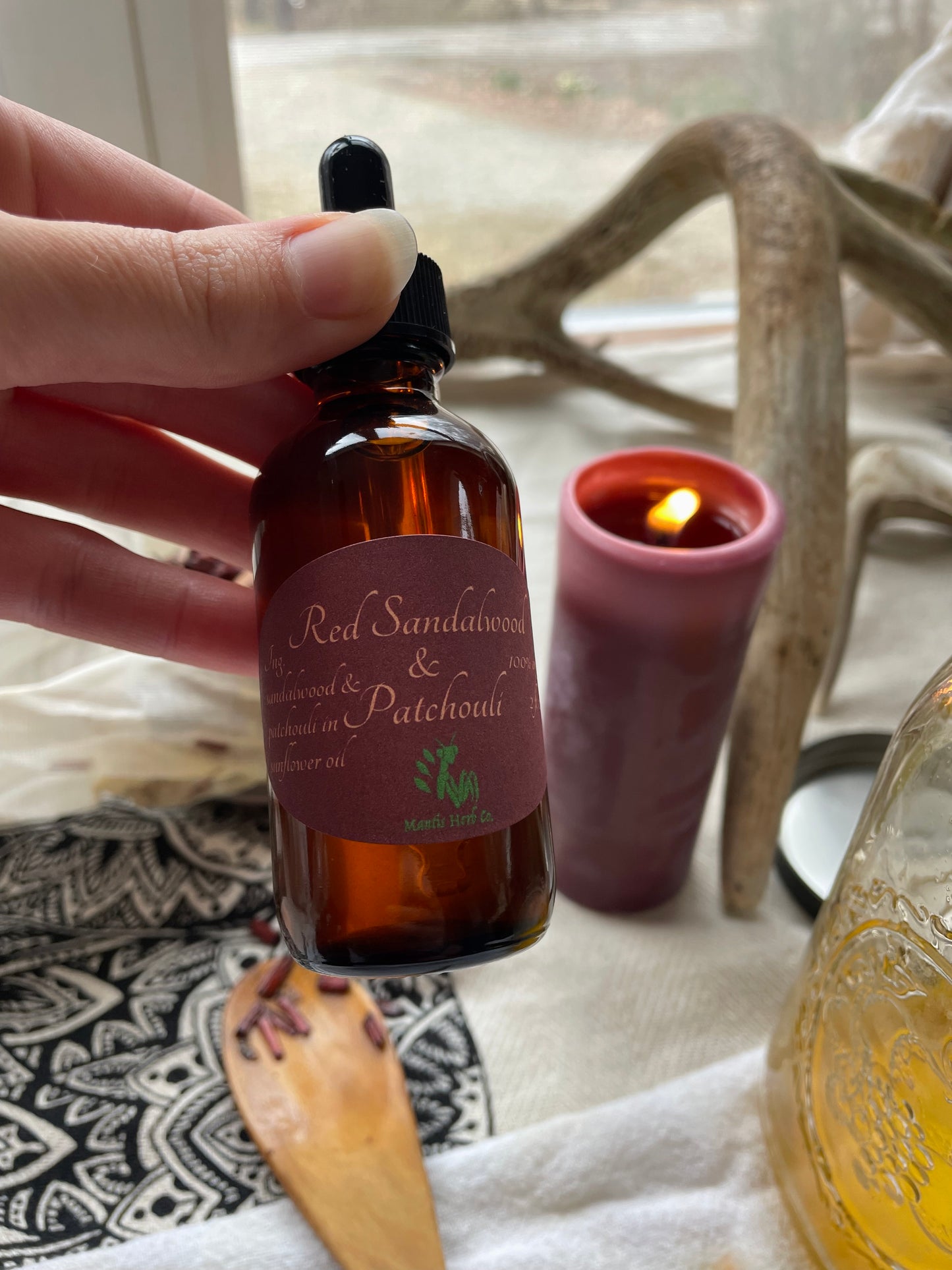 Sandalwood, & Patchouli oil