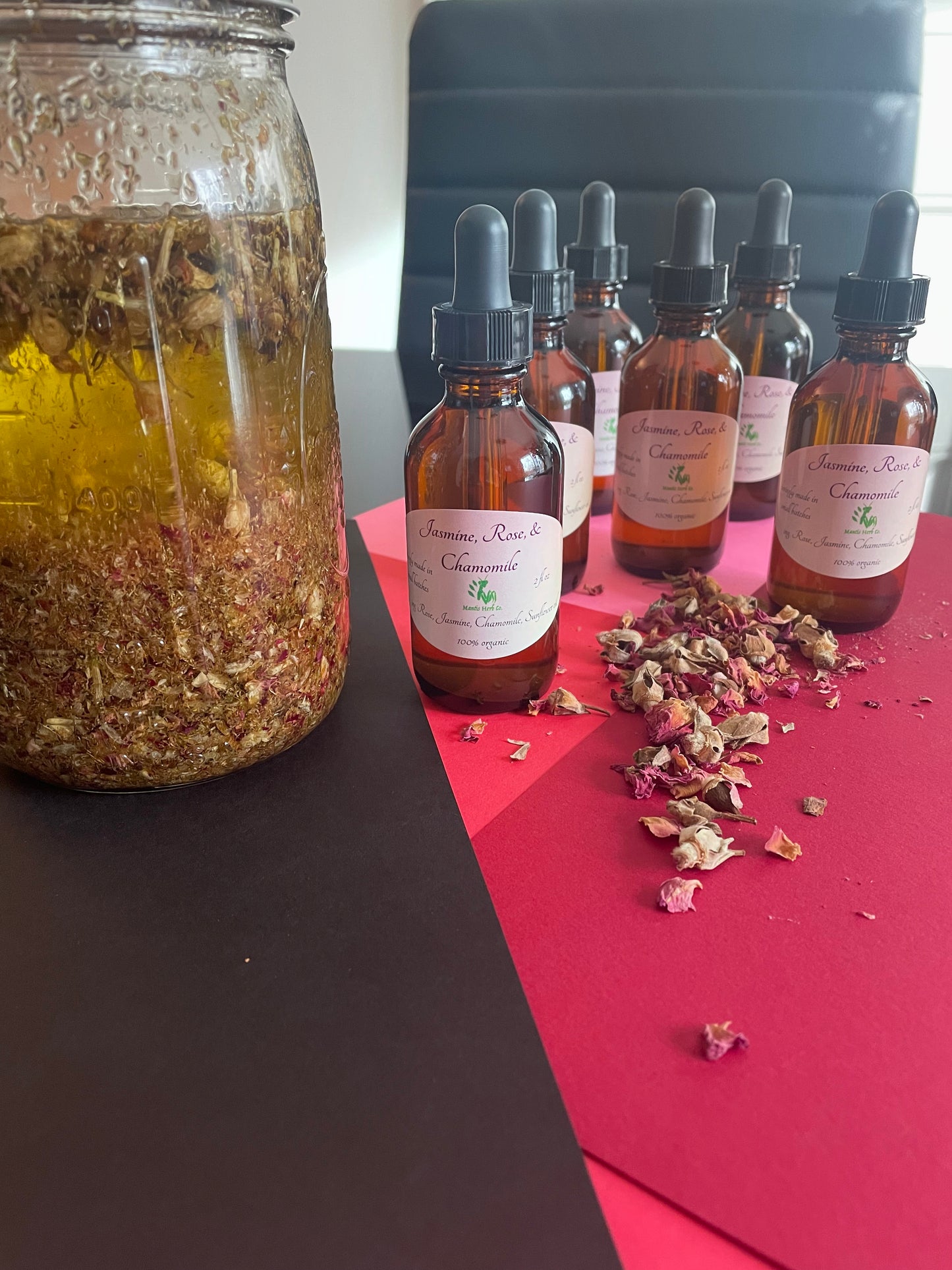 Jasmine, Rose & Chamomile oil